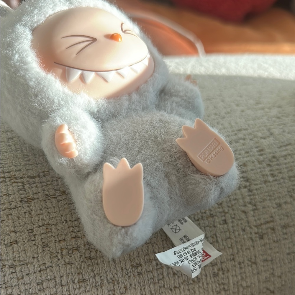 Labubu have a seat grey hehe